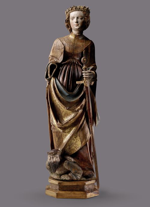 Heilige Katharina Bamberger Kunst und Antiquitätenhandel